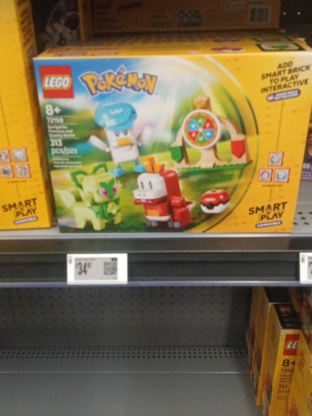 Lego Pokémon Building Set -smart Play No Brick